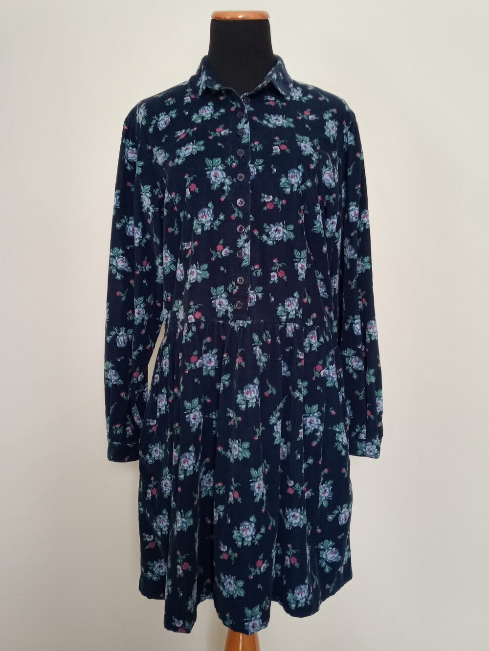 Vintage 90s Eddie Bauer Drop Waist Dress
